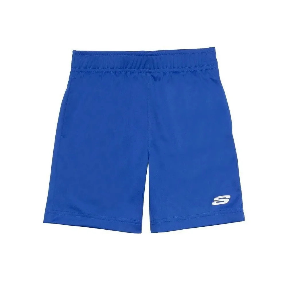 NEW! NWT SKECHERS Boys Kids 3 piece Active Sport Set in Color Blue and Black - Picture 5 of 11